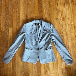 Ann Taylor Heather Gray Blazer